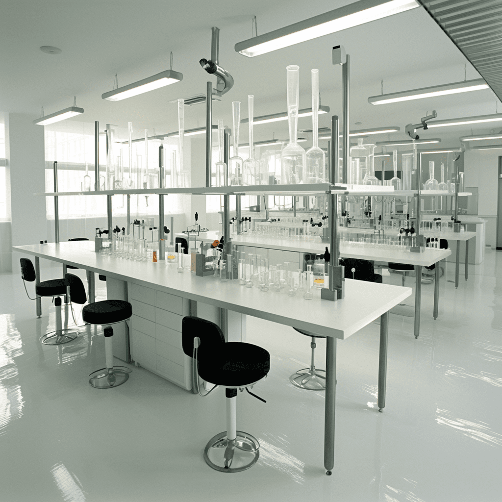 cosmetic factory laboratory