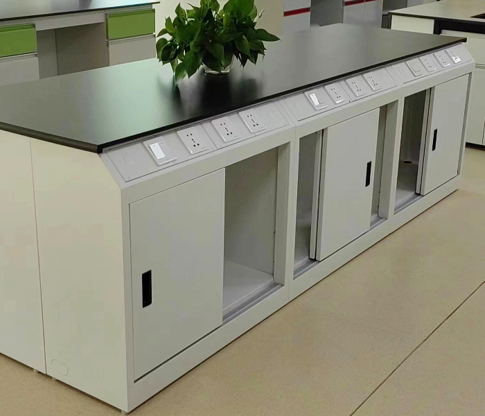 Lab Furniture with Built-In Power