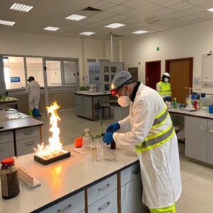 flammable in laboratory