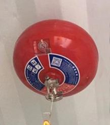 Suspended Fire Extinguisher